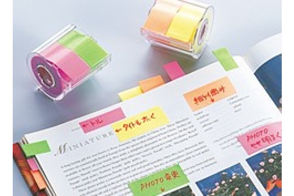 NT Memoc Roll Tape NORK-25CH rose/lemon 25mmx10m