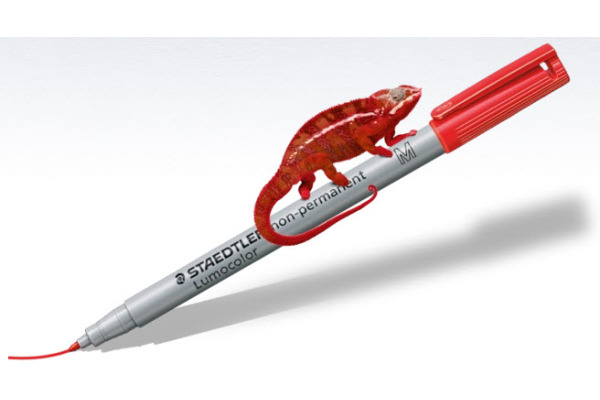 STAEDTLER Lumocolor non-perm. M 315-2 rot