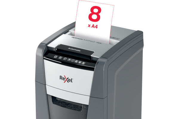 REXEL Aktenvernichter Optimum AF+ 2020150XC 150X, P-4, 44lt