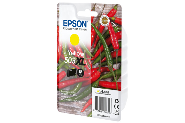 EPSON Tintenpatrone 503XL yellow T09R44010 WF-2960/65 470 Seiten