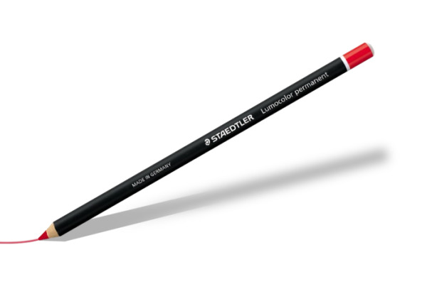 STAEDTLER Lumocolor permanent 10820-2 rot