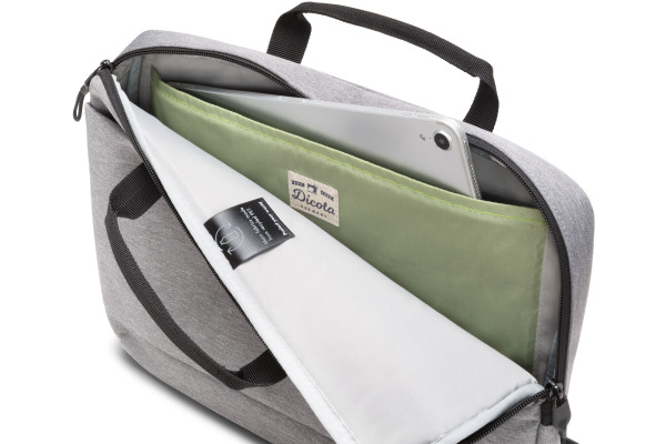 DICOTA Eco Slim Case MOTION lgt Grey D31870-RP for Universal 12 - 13.3 inch