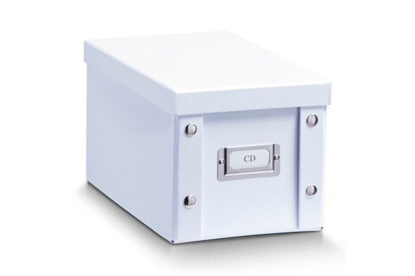 ZELLER CD-Box 6.9l 17760 weiss 16.5x28x15cm