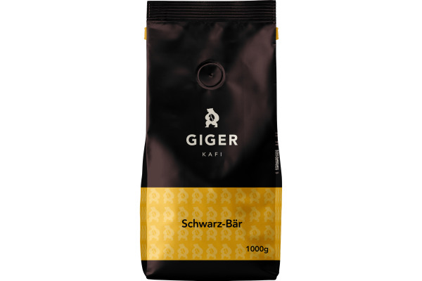 GIGER Schwarz-Bär  1kg 10.01677 Bohnenkaffee