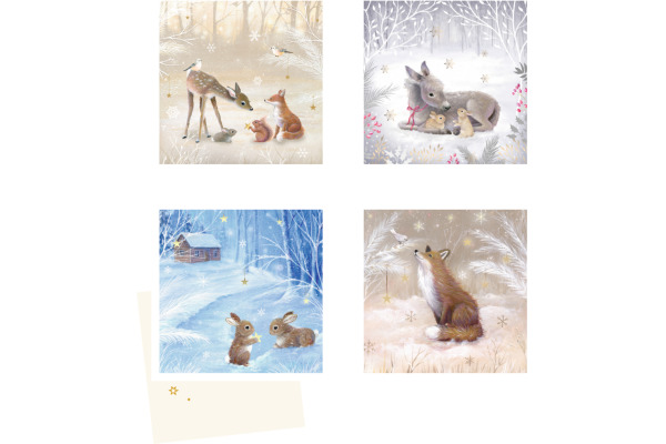 COPPENRAT Adventskalender 15x15cm 72279 Winterzauber