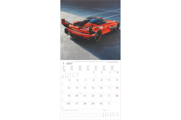 ALPHA EDI Bildkalender 2027 161205 High Speed ML 30x30cm