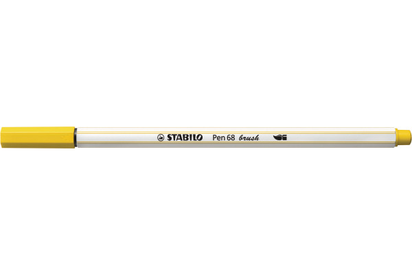 STABILO Fasermaler Pen 68 Brush 568/44 gelb