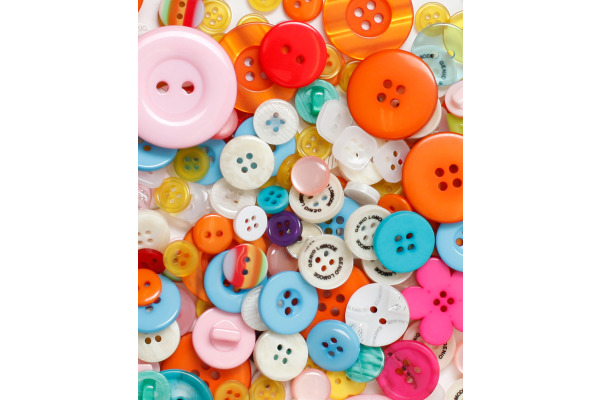 I AM CREA Knöpfe Set 200g 4010.12 assortiert
