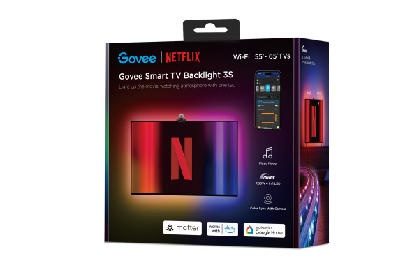 GOVEE Envisual TV Light H6098CD1 Netflix Edition, 55-65 TV
