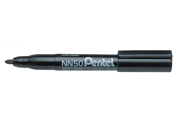 PENTEL Marker Green Label 1,5mm NN50-AO schwarz
