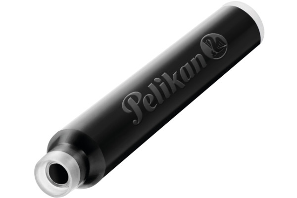 PELIKAN Tintenpatrone TP/6/2/B schwarz 12 Stück, Blister