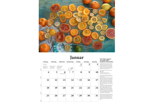 DUMONT Bildkalender 2027 261183 Küchenkalender DE 42x29cm