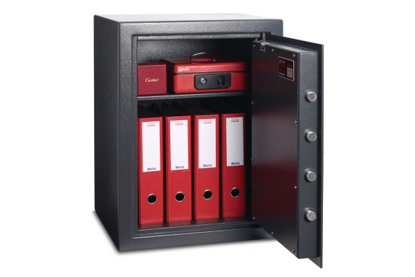 RIEFFEL Tresor EcoSafe 65x48x41cm A13477 Stahl, Elektronischem Schloss
