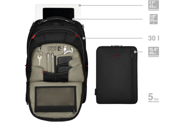 WENGER Business Backpack Carbon Pro 653129 15.6 inch