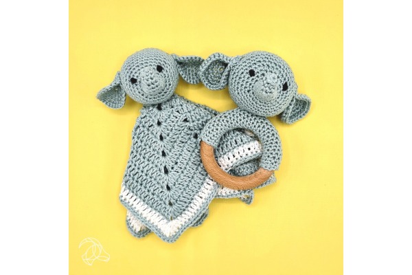 HARDICRAF Häkelset HC-40MB01 Rassel Elefant