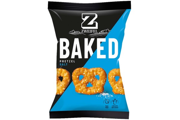 ZWEIFEL Baked Pretzel Salt 5465 40g, 24 Stk.