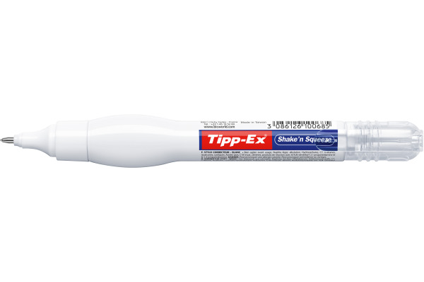 TIPP-EX Shake'n Squeeze 8ml 8022923 Korrekturstift, Blister weiss
