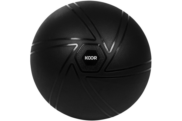 KOOR Gymnastikball 75cm F00922 schwarz
