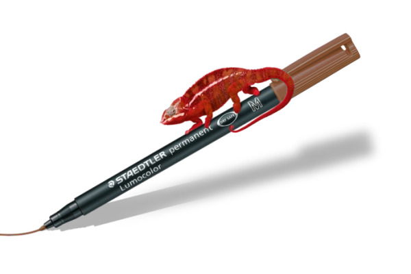 STAEDTLER Lumocolor permanent M 317-7 braun
