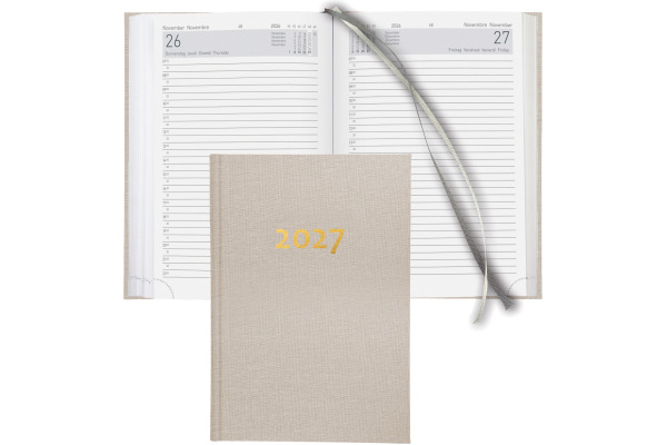 BIELLA GA Executive 2027 10100026U 1T/1S beige ML 14.5x20.5cm