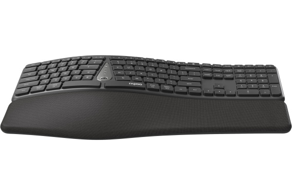 RAPOO E8810M Ergonomic Keyboard 13125 Wireless, Grey