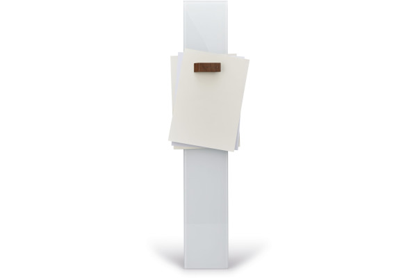 MAGNETOP. Design Magnet 4 Stück 1665251 Wood Series,Walnuss 60x20x13mm