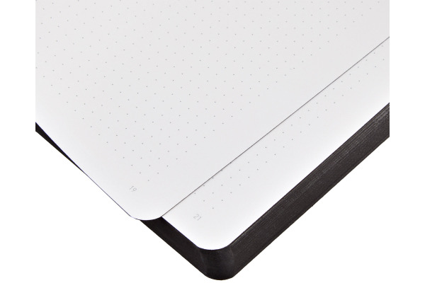 NUUNA Notizbuch GRAPHIC L A5 350053634 FLIGHT NYC ,dots 88 Blatt