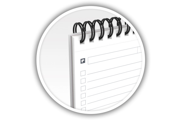 OXFORD Essentials Task Manager 400055727 liniert, 90g 70 Blatt
