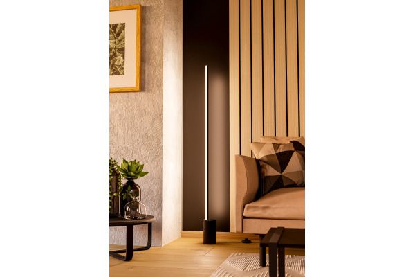 EGLO EGLO Stehleuchte Flatron-Z 902636 schwarz, Zigbee, Bluetooth