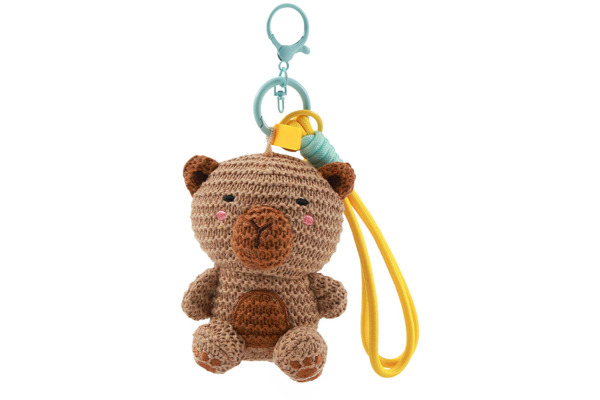 I-TOTAL Schlüsselanhänger gehäkelt XL3449 Capybara
