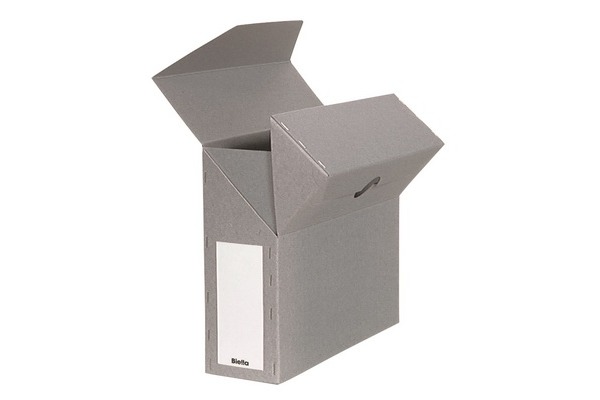 BIELLA Archivschachtel A4 26041000U grau 270x100x330mm