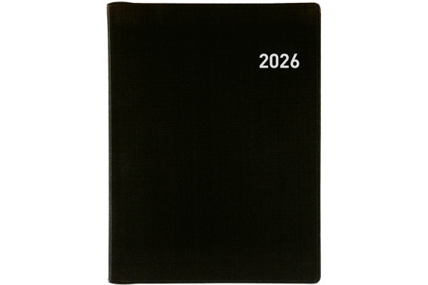 BIELLA Agenda Technikus 4 Wire-O 2026 834141020 1T/1S schwarz ML 10.1x14.2cm