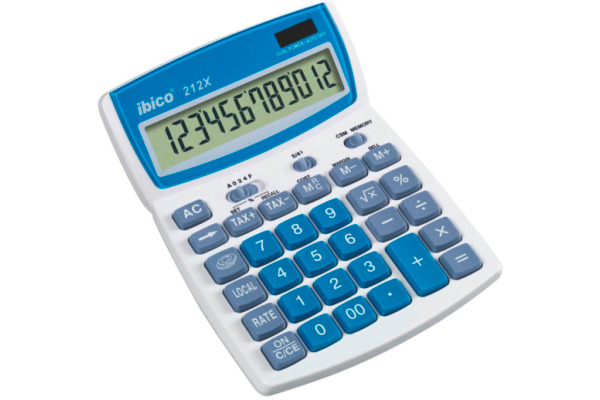 IBICO Taschenrechner 212X IB410086 12-stellig