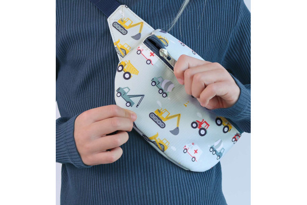 ALLC Bauchtasche Kids Vehicles BUVEBU05 23x13x5cm
