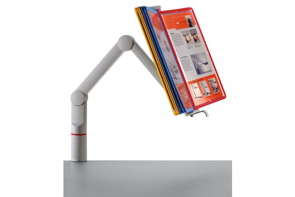 NOVUS Sichttafelhalter 7480002 lichtgrau