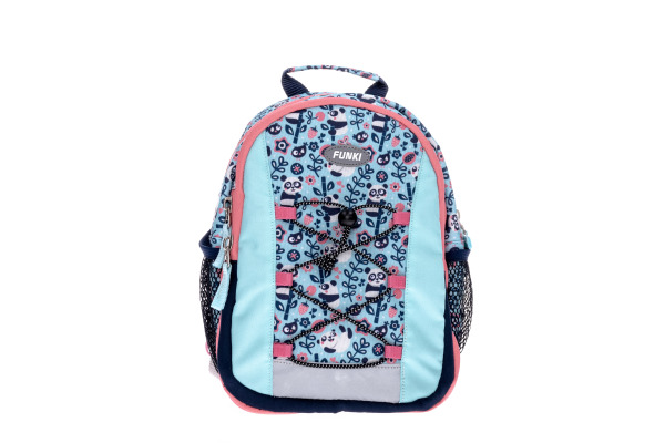 FUNKI Kinder-Rucksack türkis 6022.02 Happy Panda 28x25x11cm