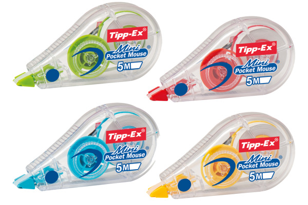 TIPP-EX MiniPocket Mouse 5mmx6m 926397 weiss