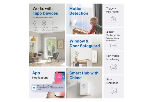 TP-LINK Smart Sensor Starter Kit TAPOT30K 1x T100,2x T110,1x H100