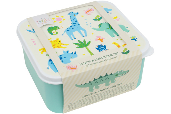 ALLC Lunch & Snackbox Set SBSEJUMI8 Jungle