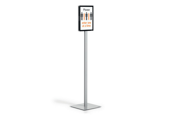 DURABLE Bodenständer BASIC A4 501257 grau