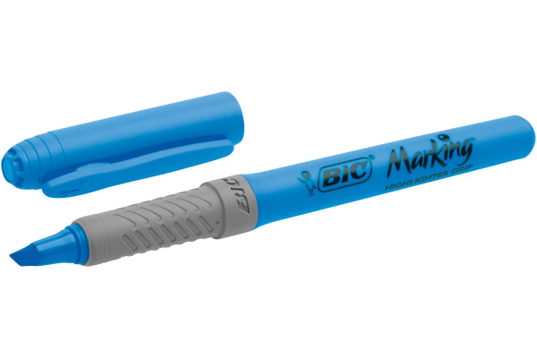 BIC Highlighter Grip 811931 blau