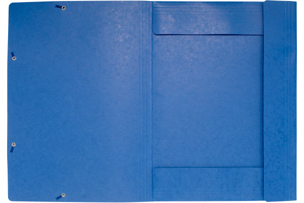 EXACOMPTA Sammelmappe mit Gummizug A3 59507E blau