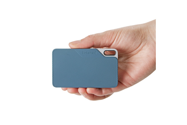 INTENSO External SSD TX100 1TB 3826460 USB 3.2, grey-blue