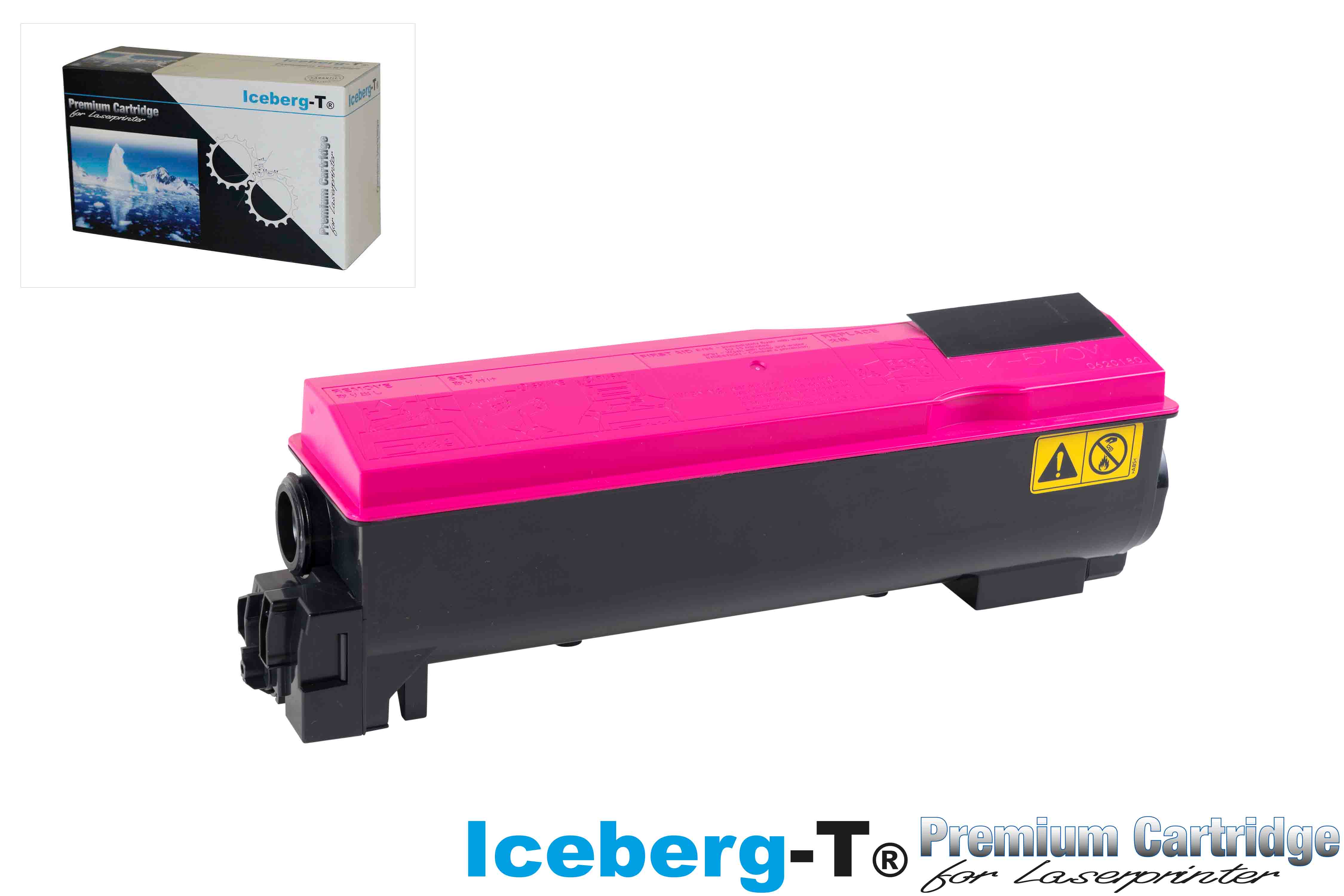 Iceberg-T Toner TK-570M 12'000 Seiten, magenta