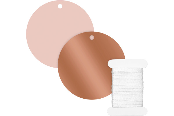 STEWO Geschenkanhänger Vanda 258151329 kupfer 10 Stück