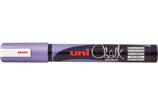 UNI-BALL Chalk Marker 1.8-2.5mm PWE-5M VI Metallic violett