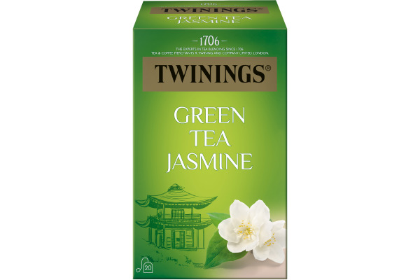 TWININGS Green Tea Jasmine 100018001 Beutel 1.8g, 20 Stk.