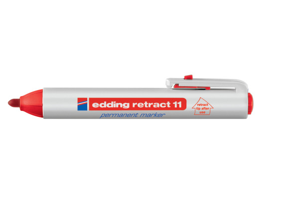 EDDING Permanent Marker 11 1,5-3mm 11-2 rot
