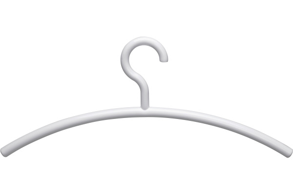 MAUL Kleiderbügel Acryl 9451502 weiss 5 Stück