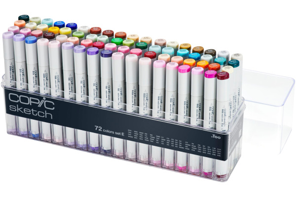 COPIC Marker Sketch 21075159 Set E, 72 Stück